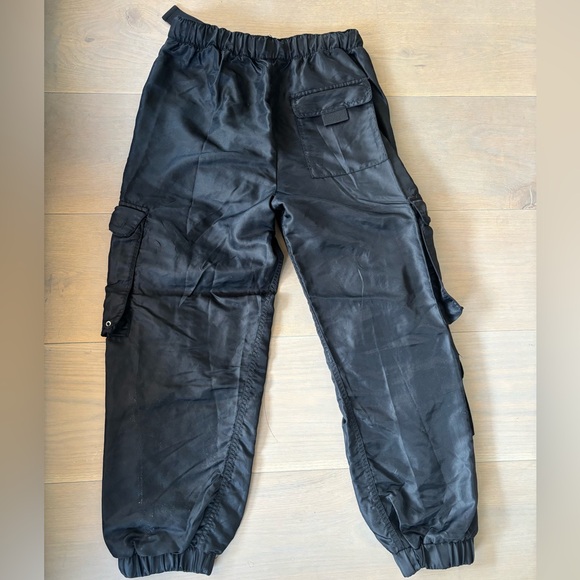 Urban Outfitters Black Katya Belted
Nylon Cargo Utility Y2K Pants - Picture 3 of 4